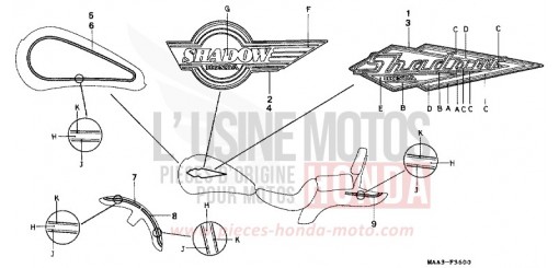STREIFEN/MARKE (VT1100CS/CT) VT1100CS de 1995